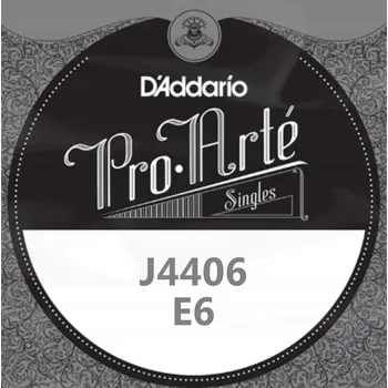 Struna pro kytaru a smyčcový nástroj E6 struna pro klasickou kytaru D'ADDARIO Pro-Arte J4406