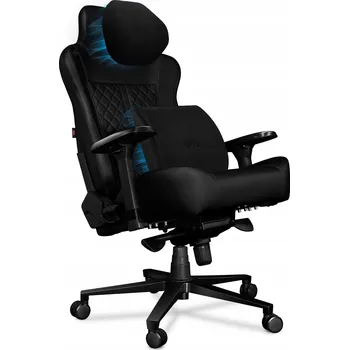 Herní křeslo Yumisu 2052 MAGNETIC BLACK PU Premium Kancelářská židle umělá kůže černá