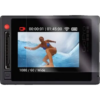 OCHRANNÁ FÓLIE NA DISPLEJ 4 GOPRO HERO - 3 KUSY + HADŘÍK