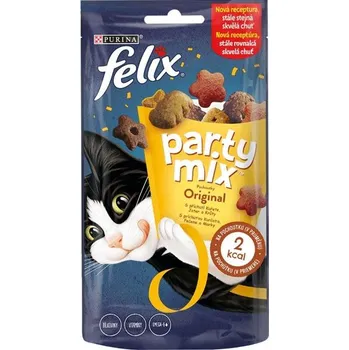 Pamlsek pro kočku Nestlé Česko s.r.o. Felix snack cat -Party Mix Original Mix 60 g