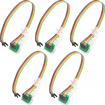 IP kamera SPI programátor 6-pinový s pozlacenými pogo piny pro testování PCB