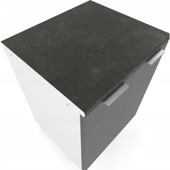 KUCHYŇSKÁ PRACOVNÍ DESKA LAMINÁTOVÁ BETON TMAVÝ 50 CM