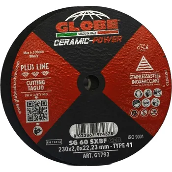 Řezný kotouč Řezný kotouč P 230x2,0x22,23 SG 60 SXBF CER