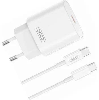 Rychlá nabíječka XO 25W se 2 vstupy a kabelem USB-C pro Samsung Galaxy S23 FE