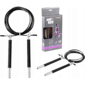 Švihadlo Regulovatelné švihadlo černé s ložisky 300 cm hliníkové SK54 HMS