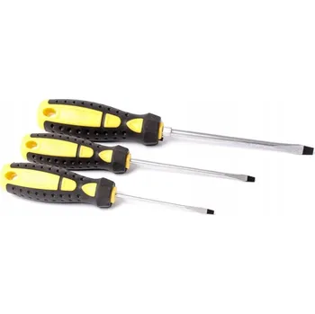 Šroubovák ŠROUBOVÁK PLOCHÝ ZAKALENÝ 6,5X38 MM OCEL CR.V MAGNETICKÝ MAGNET