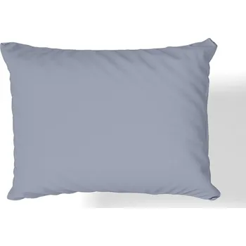 Povlak na dekorativní polštářek Povlak na polštář bavlněný satén 70x80 šedý