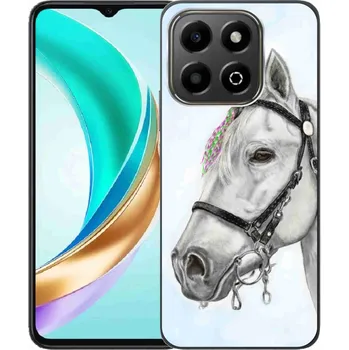 Pouzdro na mobilní telefon Gelový kryt mmCase na Honor X6b - bílý kůň 1