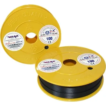 elektrický kabel Kabel LGY/H05V-K 0,50 mm2 100m Černý