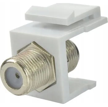 Elektrická zásuvka Anténní zásuvka nástěnná LED-ONE bílá