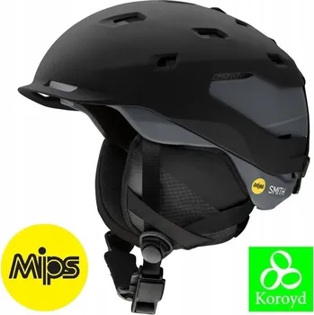 Cyklistická přilba PŘILBA SMITH QUANTUM MIPS MATNÁ ČERNÁ M 55-59