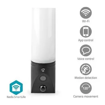 Zabezpečení domácnosti Nedis WIFICOL20BK SmartLife kamera s WiFi, FullHD, venkovní, snímač pohybu - WIFICOL20BK
