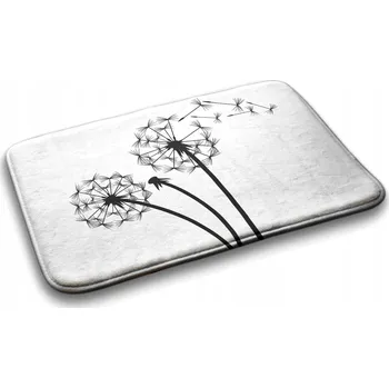 Koupelnová předložka Koupelnová předložka měkká Kobereček Pampeliška Květiny