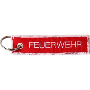 Klíčenka "FEUERWEHR" ČERVENÁ/BÍLÁ (Klíčenka "FEUERWEHR" ČERVENÁ/BÍLÁ)