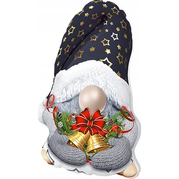 Vánoce Dekorační polštář vánoční skřítek Lukas