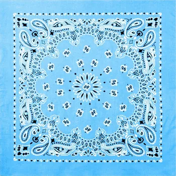 Šátek Šátek JUMBO TRAINMEN / WESTERN velký SVĚTLE MODRÝ (Šátek JUMBO TRAINMEN / WESTERN velký SVĚTLE MODRÝ)