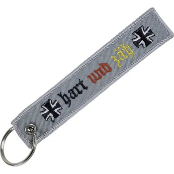 Klíčenka HART UND ZÄH ŠEDÁ (Klíčenka HART UND ZÄH ŠEDÁ)