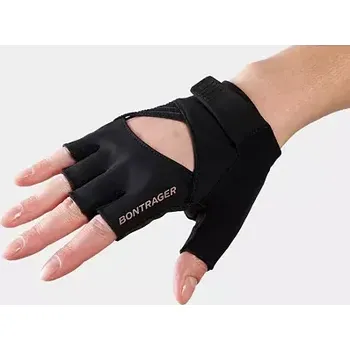 Cyklistické rukavice Rukavice Bontrager VELLA WSD black velikost S