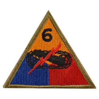 Módní doplněk Nášivka US "6TH ARMY DIV." (Nášivka US "6TH ARMY DIV.")