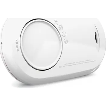 Detektor CO Detektor oxidu uhelnatého AngelEye AE3820-EUR bílý, bezdrátový