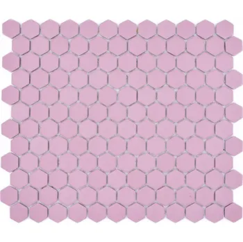 Keramická mozaika WzorcowniaStudio 26 x 30 cm, odstíny růžové