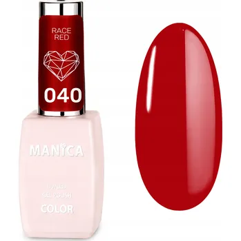 Přípravek na nehty Manica Hybridní lak - Red Ferrari 040 10 ml