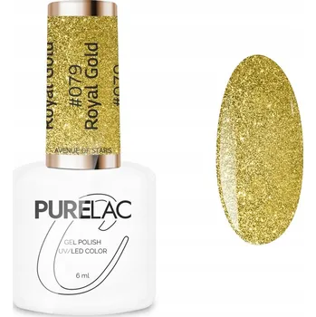 Lak na nehty Purelac Hybridní Lak 6 ml - #079 Královská Zlatá