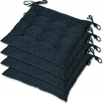 Polštář Sada POLŠTÁŘŮ NA ŽIDLE 35x35 s vázáním, 4 ks