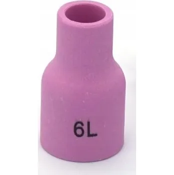 Příslušenství ke svářečce KERAMICKÁ DÝZA TIG S PLYNOVOU ČOČKOU 9 20 6 DLOUHÁ 53N60L