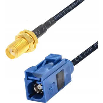 IP kamera Propojovací kabel FAKRA C samice / SMA samice RG174 5m