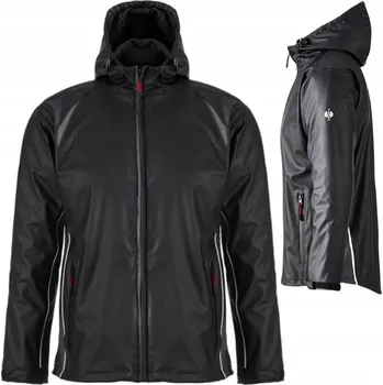 Moto bunda Nepromokavá bunda Engelbert Strauss pláštěnka větrovka černá L