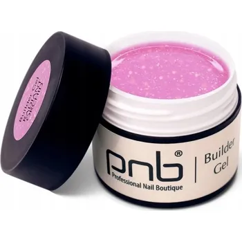 Lak na nehty Stavební gel na nehty PNB Builder Gel Radiant Orchid Růžový 5 ml