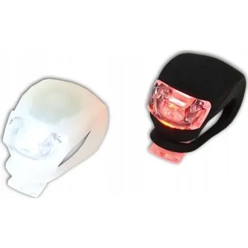 IP kamera Sada cyklistických světel frog Spencer bílá/černá