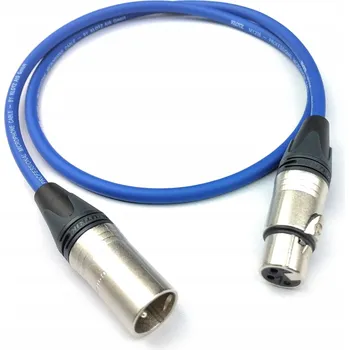 Audio kabel Kabel XLR - XLR LGJ Group KLOTZ MY206 XLR/XLR NEUTRIK S BLU 10m 10 m