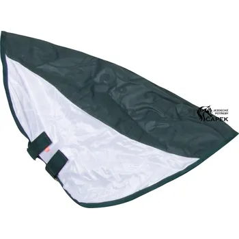 Deka pro koně Krk k dece Imperial Riding -SUPER DRY FLY- - Zelená/Bílá - M/cob
