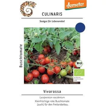 Semeno Rajče keříčkové Vivarossa (cherry, odolné plísni, BIO)