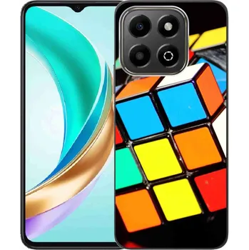 Hlavolam Gelový kryt mmCase na Honor X6b - rubikova kostka
