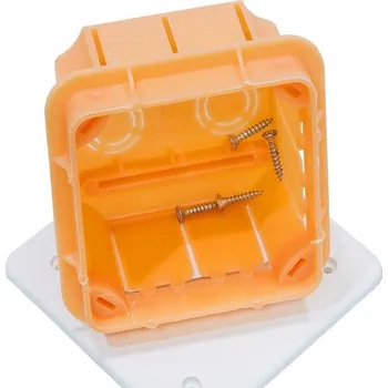 Elektroinstalační krabice Elektroinstalační krabice pod omítku MojeLedy 96 x 96 x 62 mm