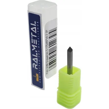 Vrták Úhlová tvarová fréza stopková (válcová) Luxaccessories průměr 3,18 mm VHM 90 °