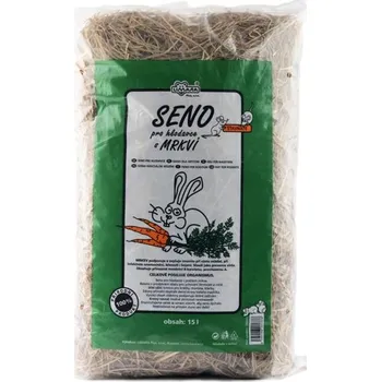 Krmivo pro hlodavce LIMARA Plus, s.r.o. Seno s mrkví Limara 15l / 500g