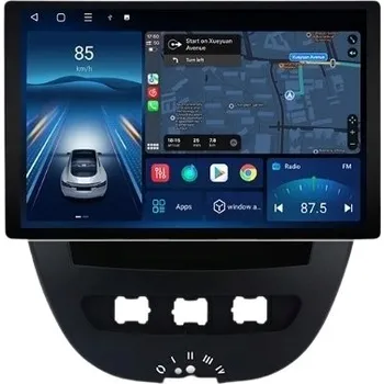 Auto Hi-Fi AUTORÁDIO S GPS NAVIGACÍ CITROEN C1 2005-2014 ANDROID 13,1" QLED 4/64 GB
