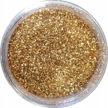 Duo třpytivý prach pro zdobení nehtů Bright Gold (Jasně Zlatá)