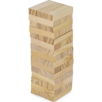 Dřevěná hračka Dřevěná hra věž BRICKS 20156-17