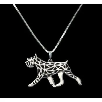 Náhrdelník KNÍRAČ č. 2 - náhrdelník s přívěskem - stříbrný 1ks ŠP/JS