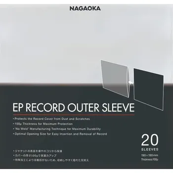 Hi-Fi komponenty Nagaoka JC20EP Record Outer Sleeve