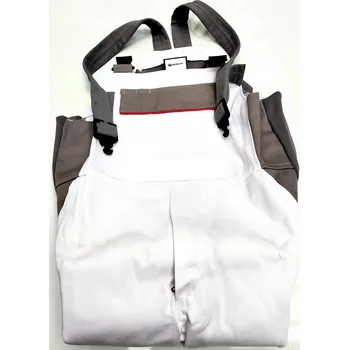 Pracovní obuv Pracovní zahradnické kalhoty bílé malířské Wurth 98 vel. pro štíhlou, vysokou postavu