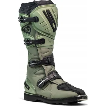 Moto obuv Boty Sidi Agueda army/black 42