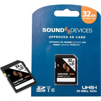 Paměťová karta SD karta 32GB Sound Devices SAM-32SD