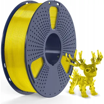 Filament SUNLU PLA+ 1,75mm 1kg Žlutá Transparentní / Žlutý Transparentní