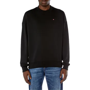 Pánská mikina MIKINA DIESEL S-ROB-MICRODIV SWEAT-SHIRT BLACK 1